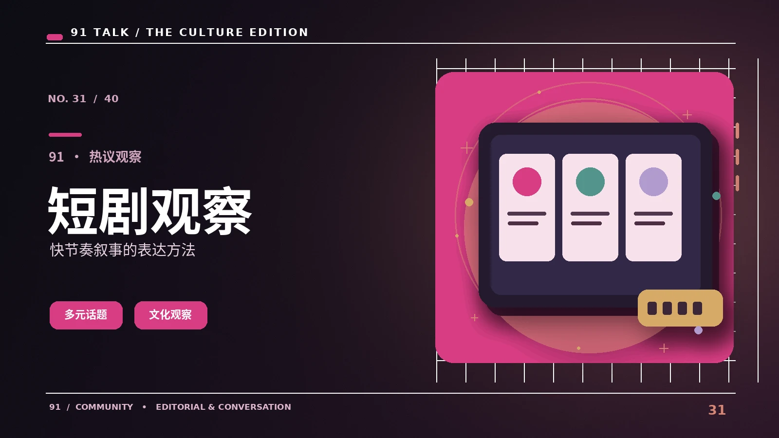 微短剧放映|了解微短剧在移动端的叙事技巧